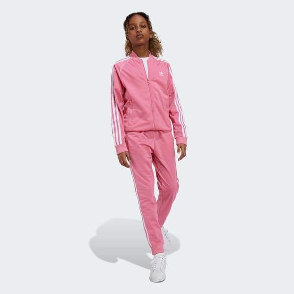 Pink Adicolor SST Track Pants Kids
