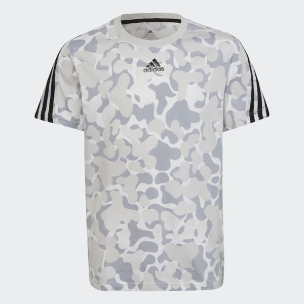 Branco T-shirt 3-Stripes Future Icons