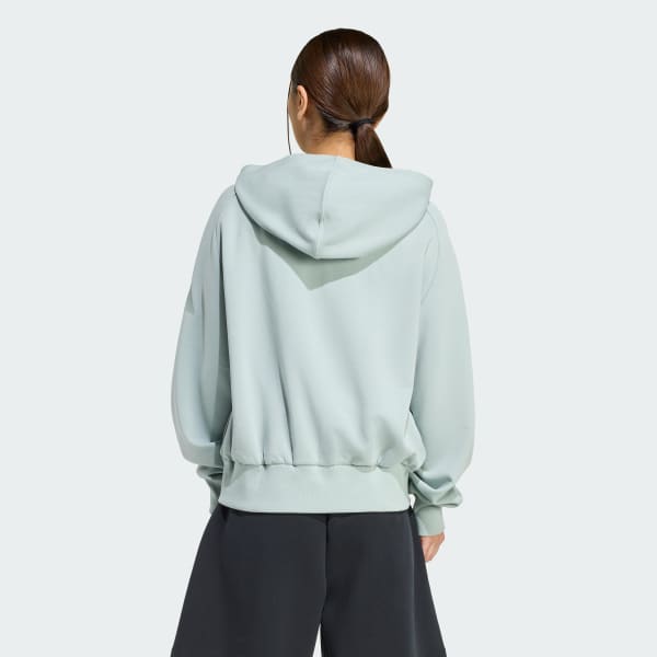 Green SOFT LUX FULL-ZIP HOODIE