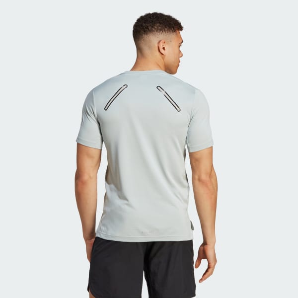 Cinza Camiseta Treino HEAT.RDY HIIT Elevated