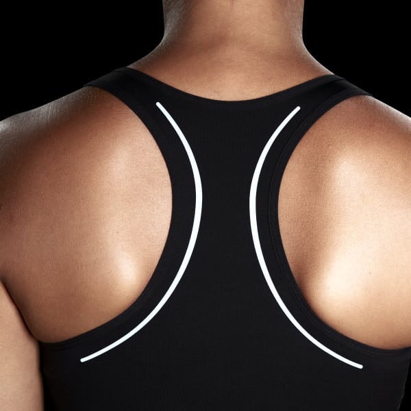 Noir Crop top de training Tailored HIIT HEAT.RDY