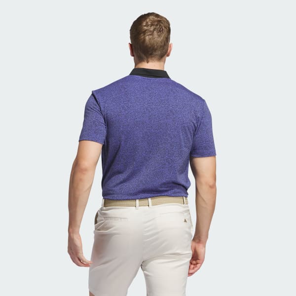 Blue Go-to Printed Polo Shirt