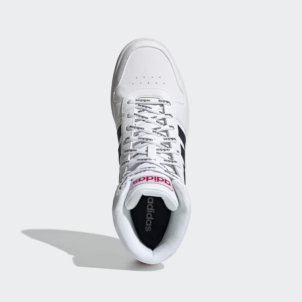 Blanco Tenis Hoops 2.0 Mid