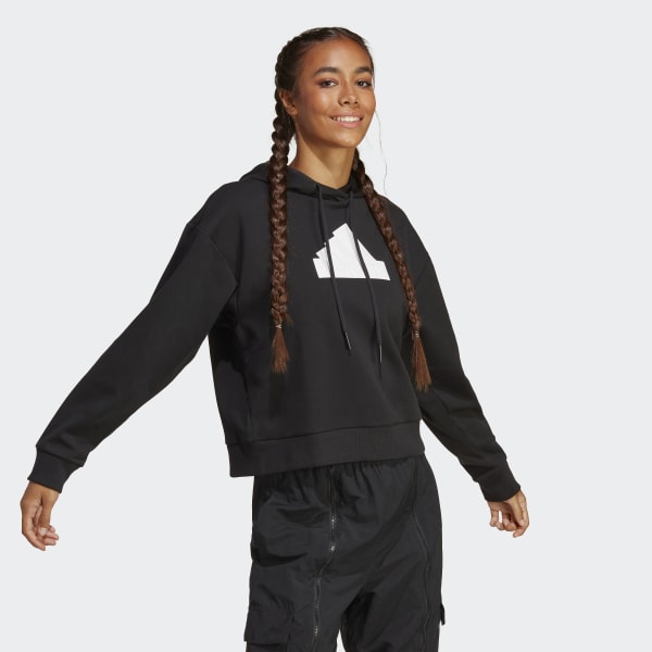 Schwarz Future Icons Badge of Sport Hoodie