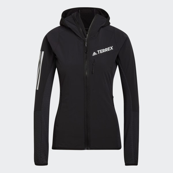 Sort Techrock Flooce Wind Hooded jakke CC247