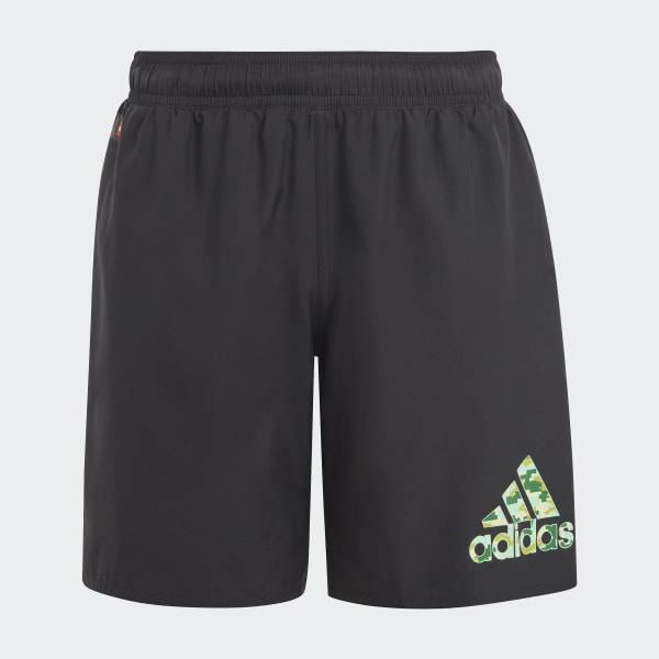 Schwarz adidas x LEGO Badeshorts