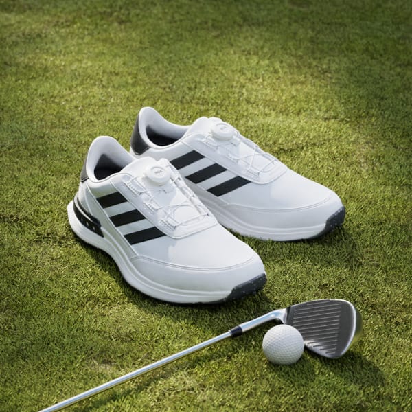 adidas S2G BOA 24 Wide Spikeless Golf Shoes White Free Shipping with adiClub adidas US
