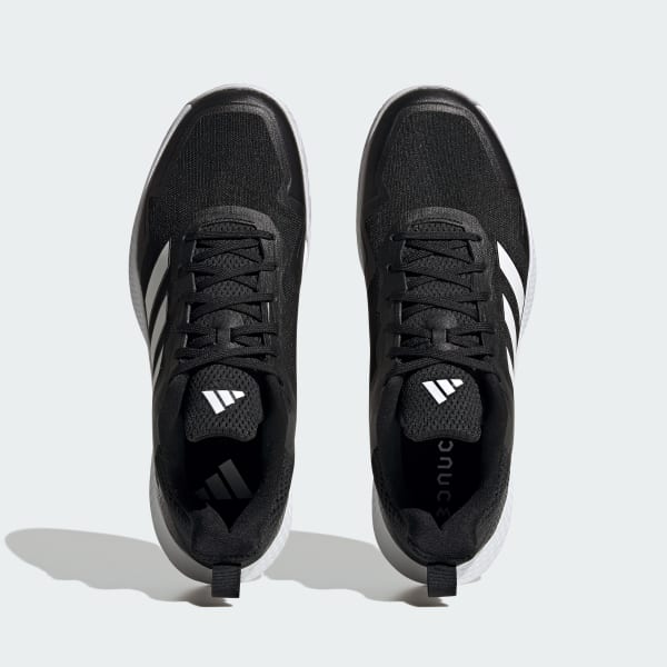 Black Defiant Speed Tennis Shoes