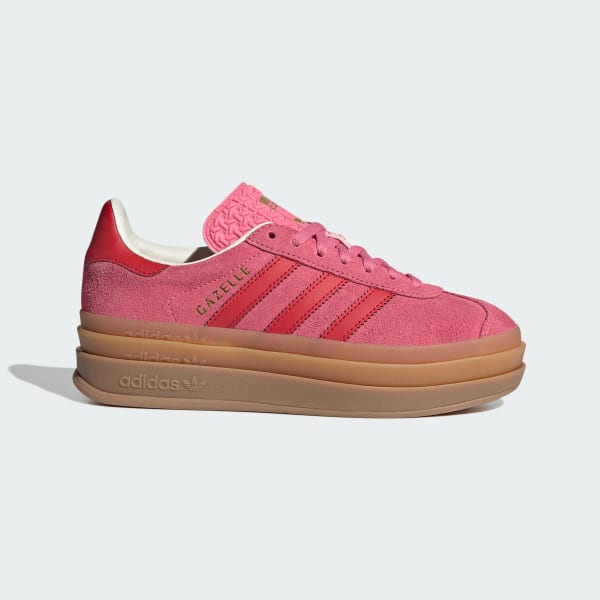 Rose Chaussure Gazelle Bold Enfants