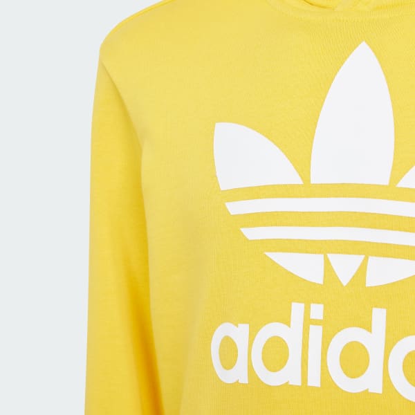adidas Trefoil Hoodie Yellow Free Shipping with adiClub adidas Canada