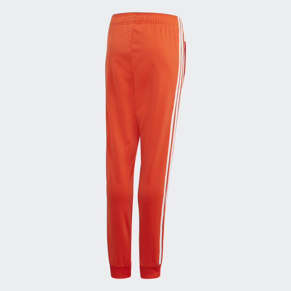 pantalone tuta adidas arancione