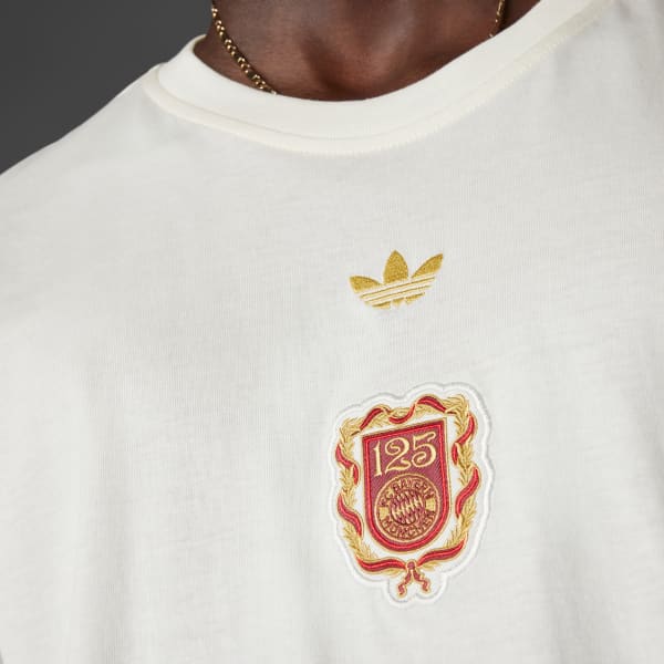 White FC Bayern Anniversary Tee