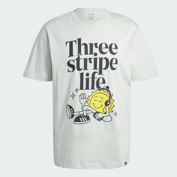 Vert T-shirt graphique Positivity