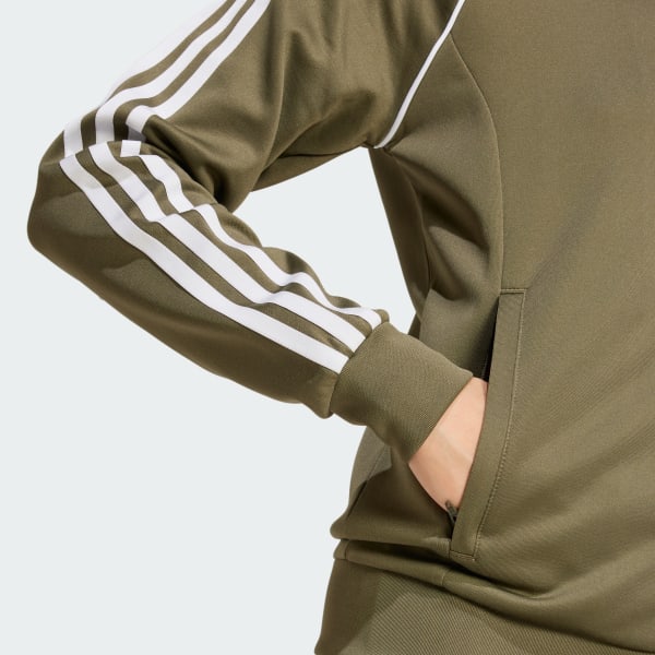 adidas Adicolor Classics SST Track Jacket Green Free Shipping with adiClub adidas US