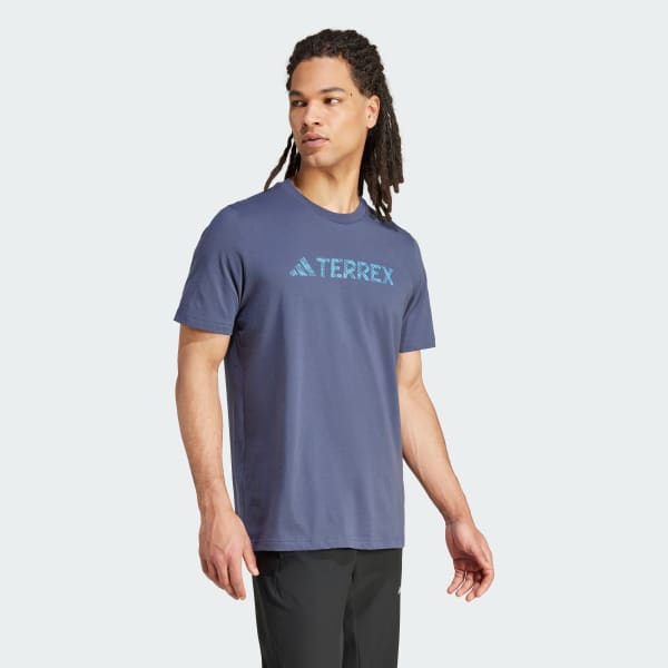 Blue Terrex Classic Logo Tee