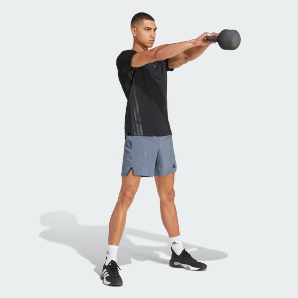 Grey Designed for Training Workout Shorts