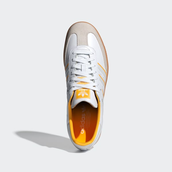 Mens white adidas samba trainers shop