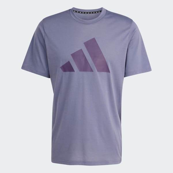 Morado Camiseta de Entrenamiento Train Essentials Feelready Logo