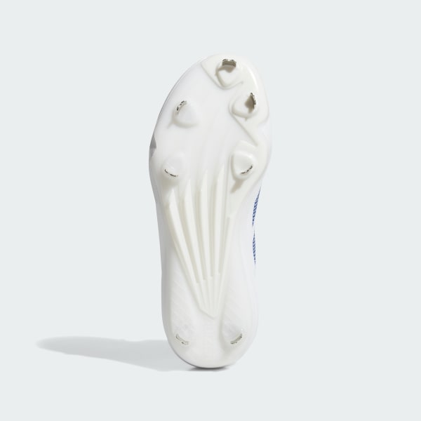 White Adizero Impact 2.0 baseball Cleats