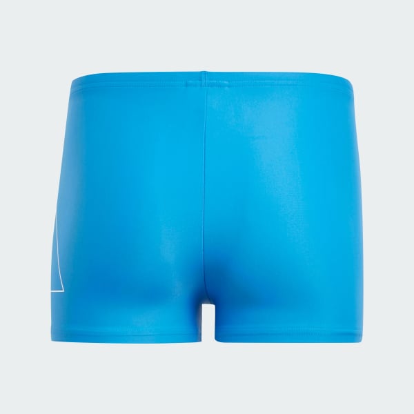 Azul Boxers de Natação Performance – Criança