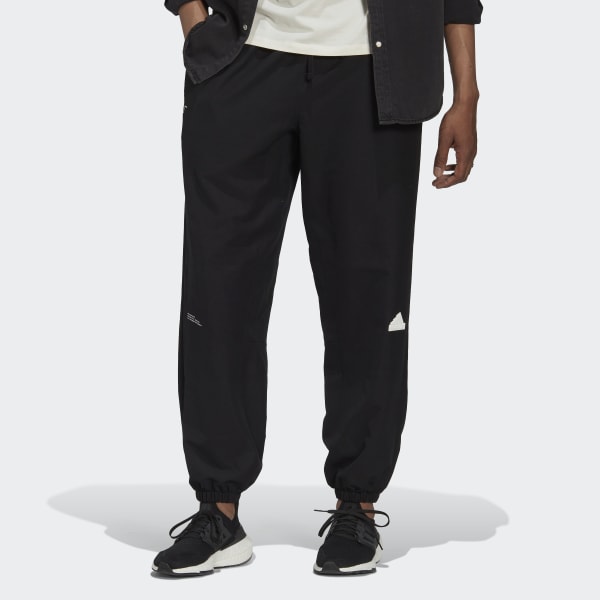 Zwart Woven Broek IE459