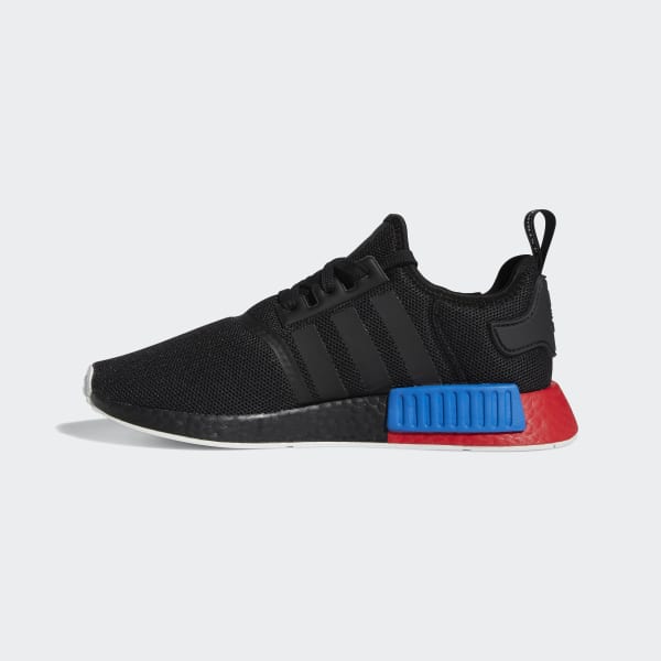 NMD R1 Core Black and Red Shoes | adidas US
