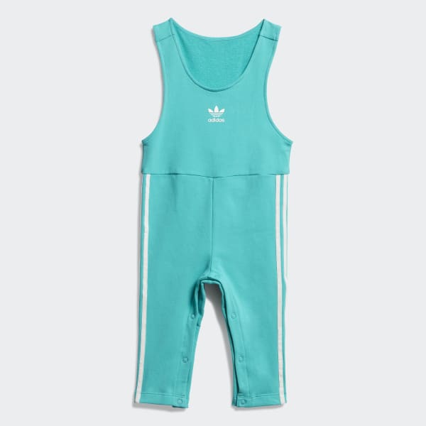 adidas green jumpsuit