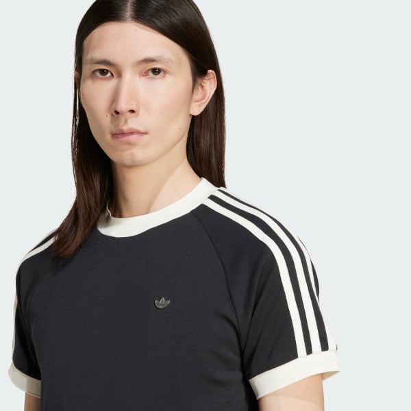 Tシャツ・カットソー adidas Premium Callie Tee JC6361 adidas Premium Cali Tee - Black | adidas New Zealand