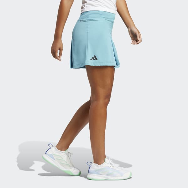 Niebieski Club Tennis Pleated Skirt