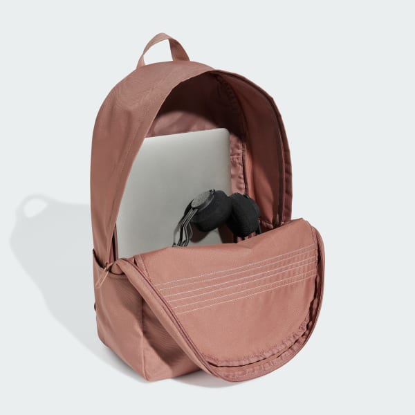 Pink Classic Back-to-School Stripes Backpack