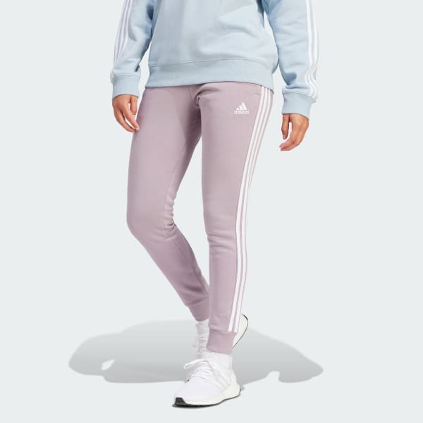 nachová Essentials 3-Stripes Fleece Joggers