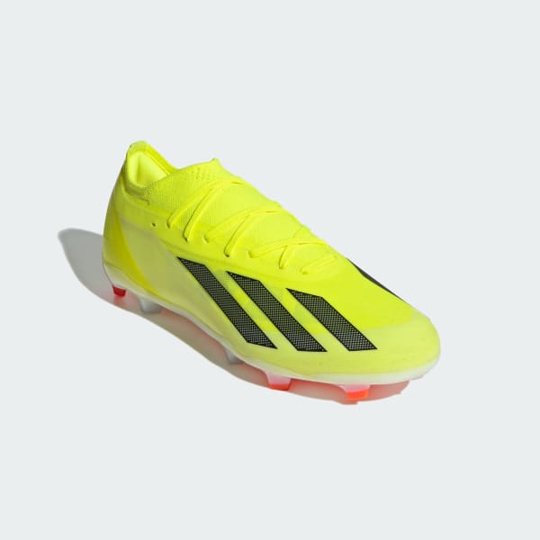 Crampon adidas jaune sales et rouge