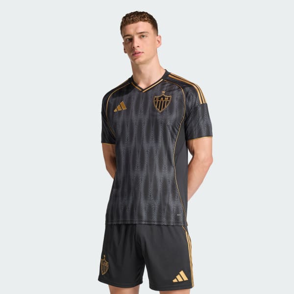 Atlético Mineiro 25 Camisa Preto adidas adidas Brasil