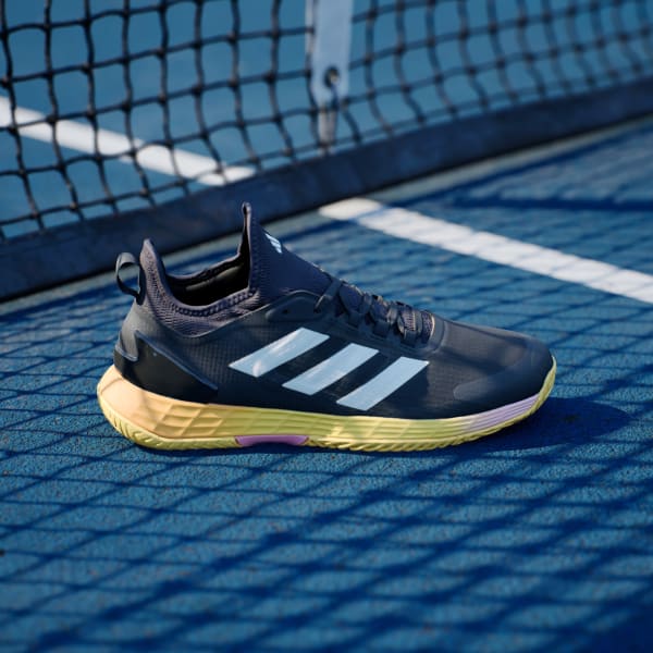 Purple Adizero Ubersonic 4.1 Tennis Shoes