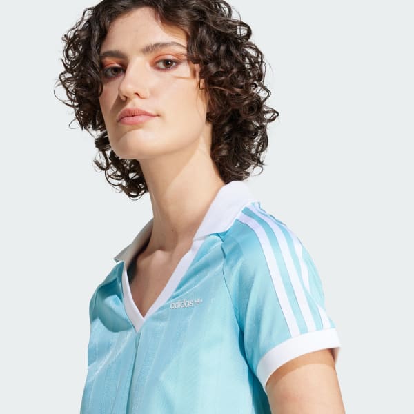 adidas Soccer Crop Top adidas | Turquoise | Women\'s Lifestyle US 