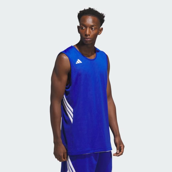 Blu Maglia da basket 3G Speed Reversible AEROREADY