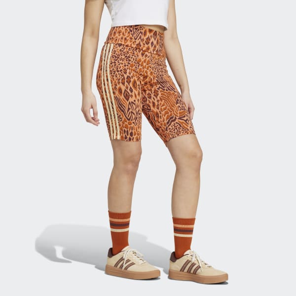adidas x FARM Rio Bike Shorts Orange adidas Thailand