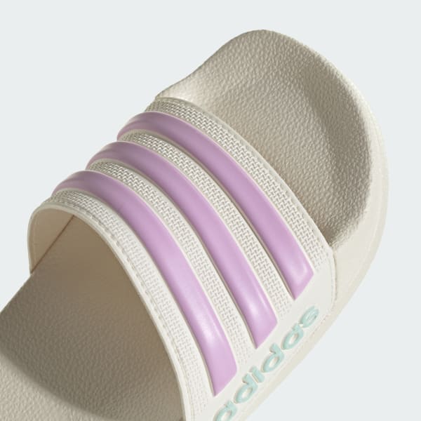 adidas Adilette Shower Slides - White | Free Shipping with adiClub