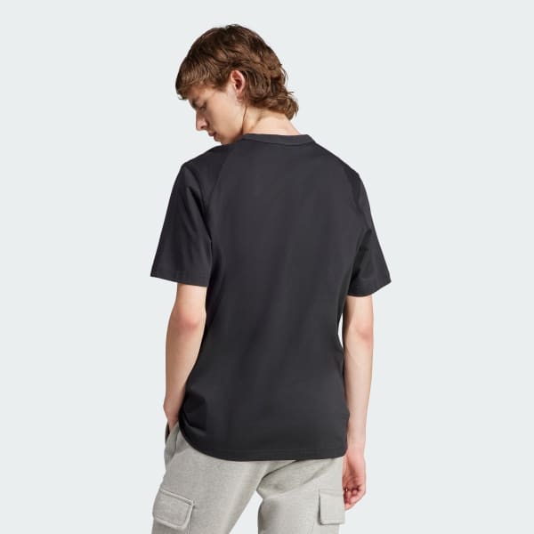 Girls black clearance adidas t shirt