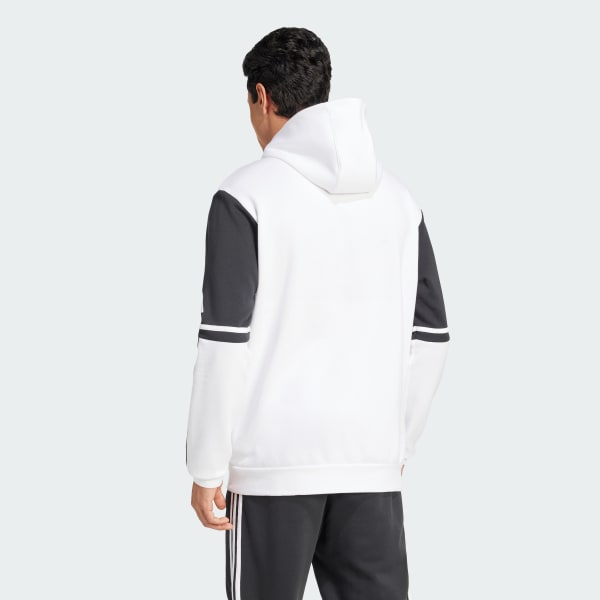 White Squadra 25 Sweat Hoodie