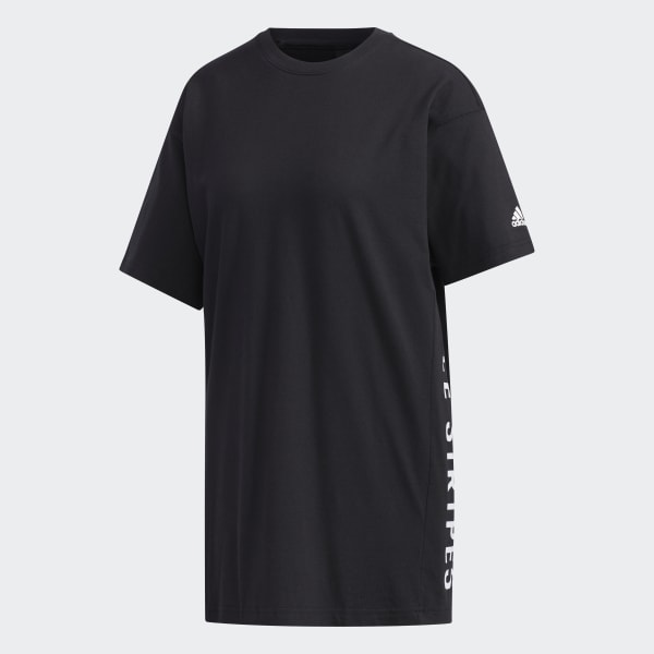 adidas Wording Print Tee Black adidas Malaysia