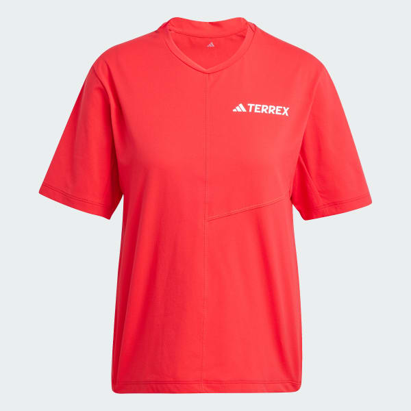 Red Terrex Multi Climacool Tee