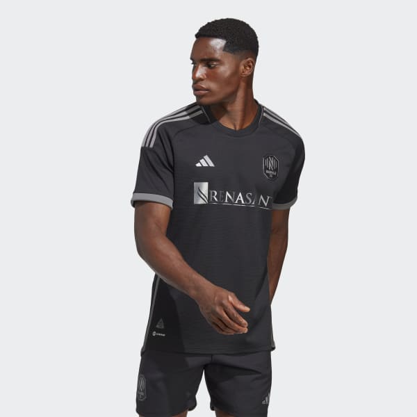 zwart Nashville SC 23/24 Authentiek Uitshirt