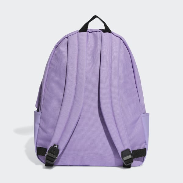 Purple Classic Badge of Sport 3-Stripes Backpack
