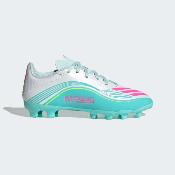 ホワイト F50 MESSI LEAGUE マルチグラウンド用 サッカースパイク キッズ / F50 Messi League Multi Ground Football Boots Kids