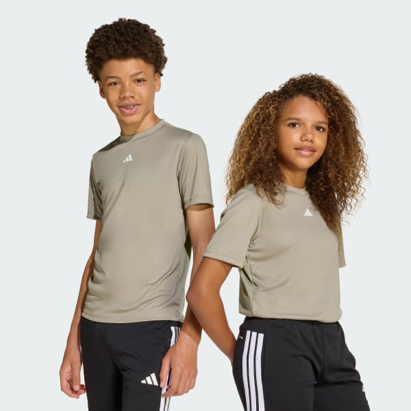 Green Train Essentials Logo Regular Fit Tee Kids