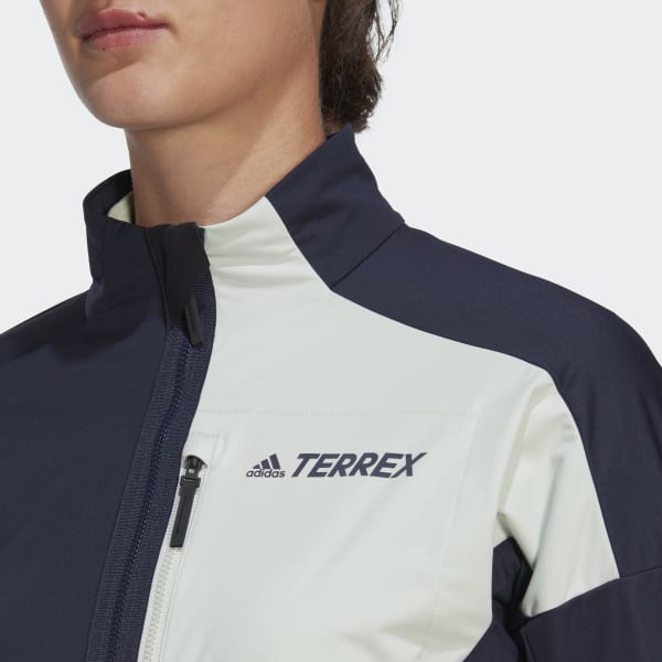Blue Terrex Xperior Cross-Country Ski Soft Shell Jacket
