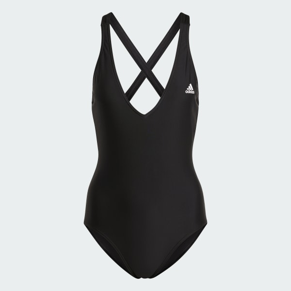Noir Maillot de bain 3-Stripes