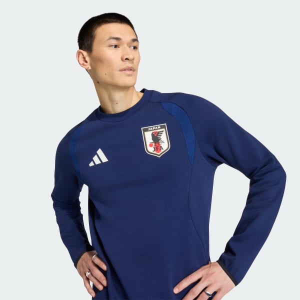 アディダス サッカー日本代表 ティロ26 トラベル クルーネック