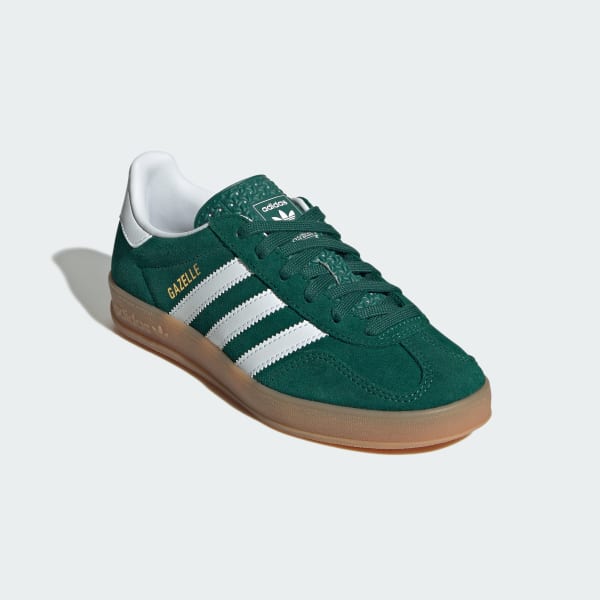 vert Chaussure Gazelle Indoor Enfants
